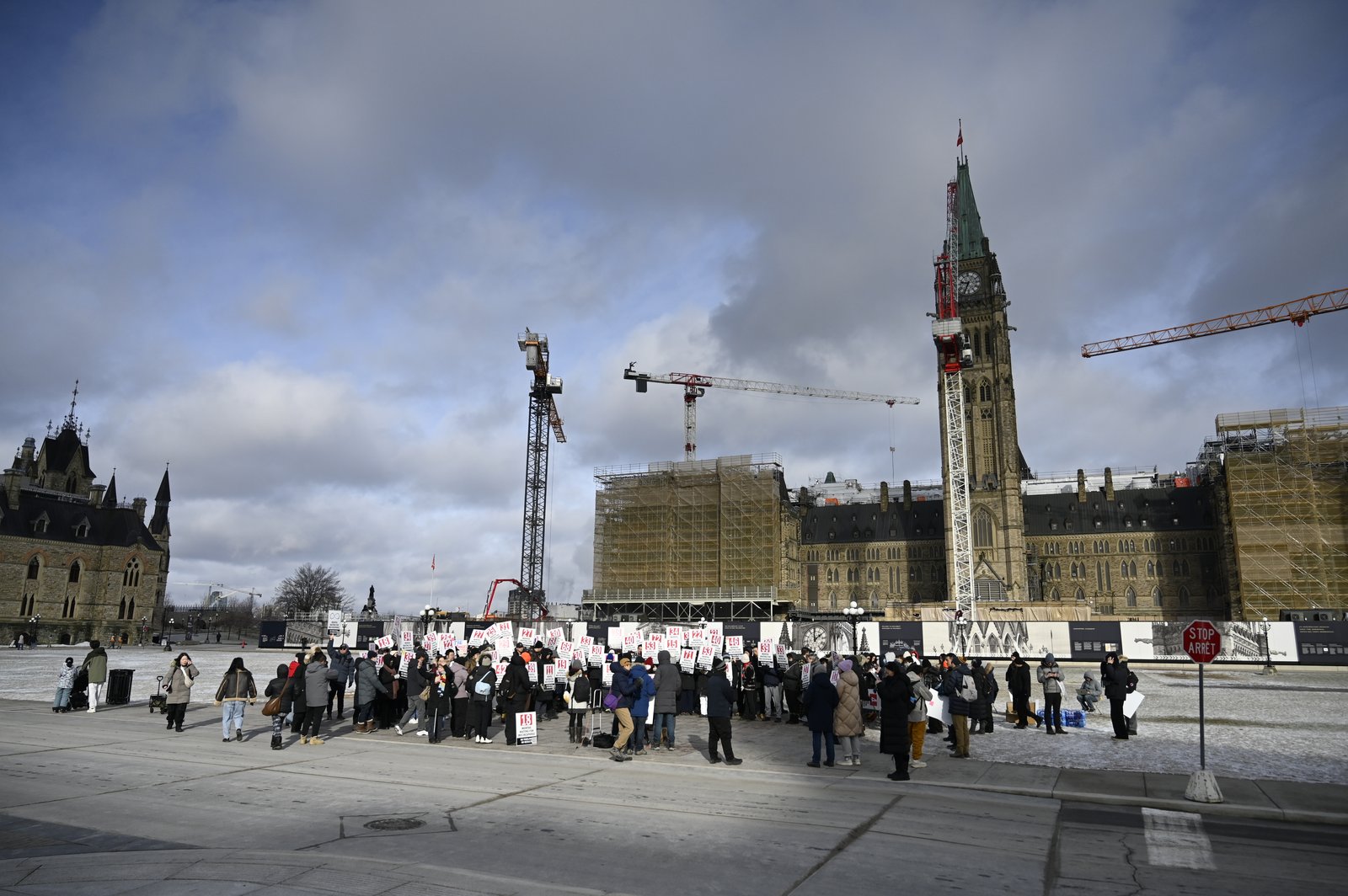 Parliament Hill procession, March 2026