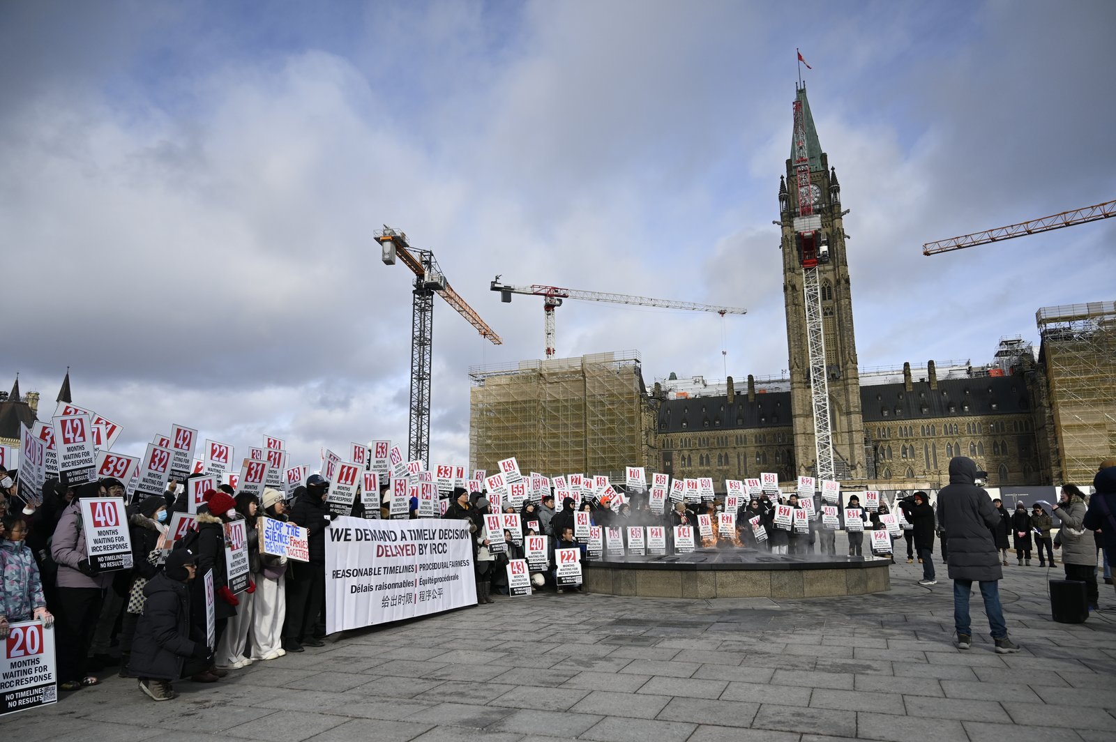 Parliament Hill procession, March 2026
