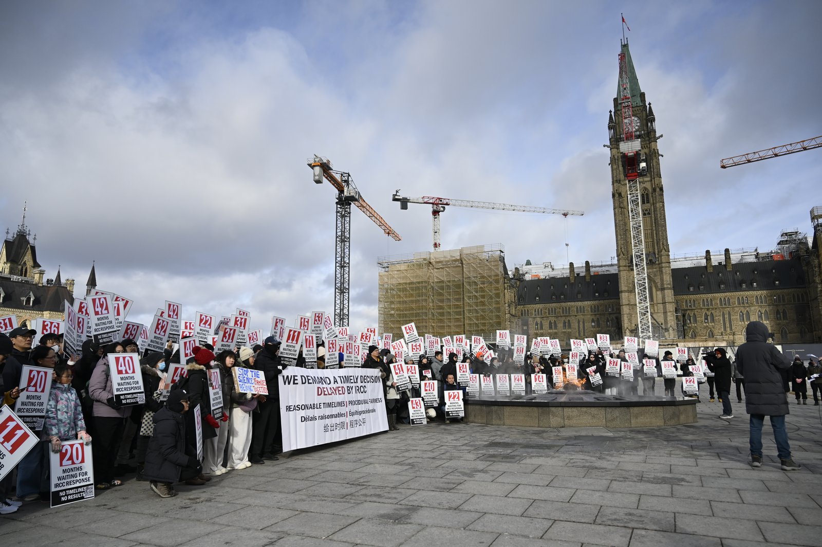 Parliament Hill procession, March 2026