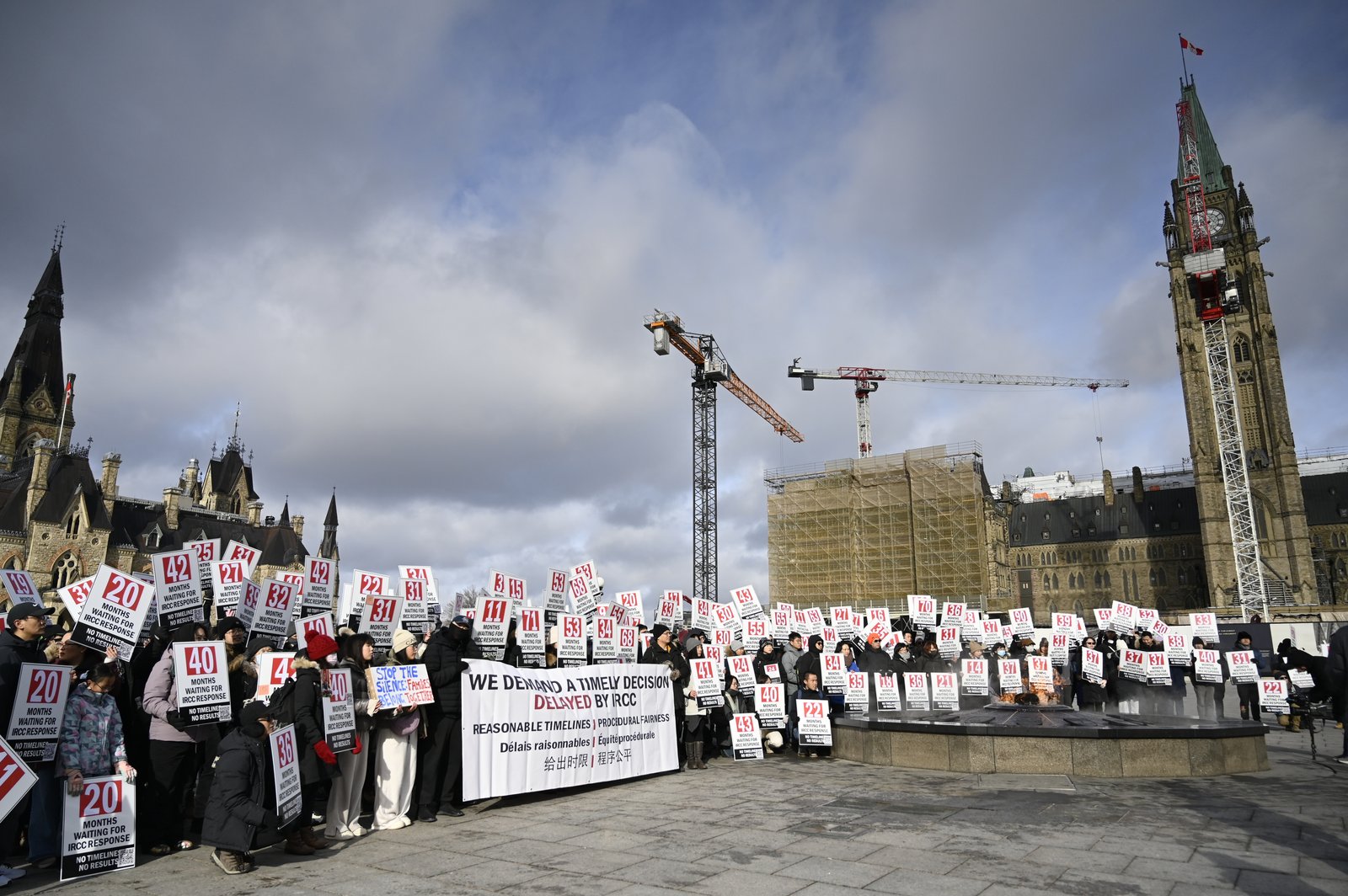 Parliament Hill procession, March 2026