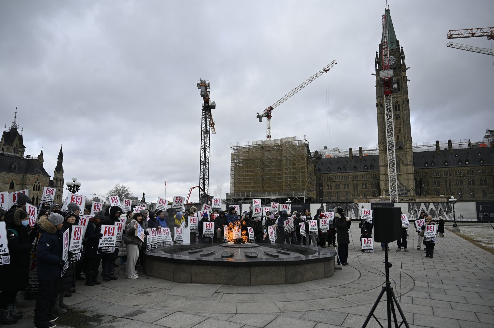 Parliament Hill procession, March 2026