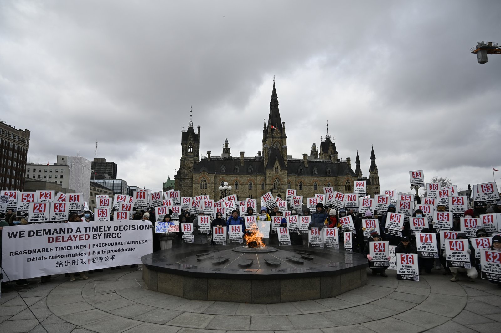 Parliament Hill procession, March 2026