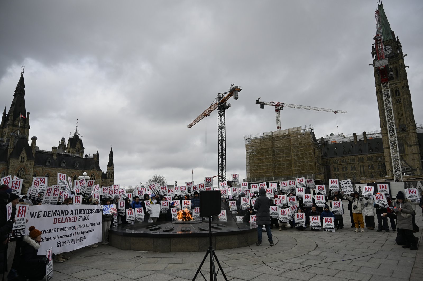 Parliament Hill procession, March 2026