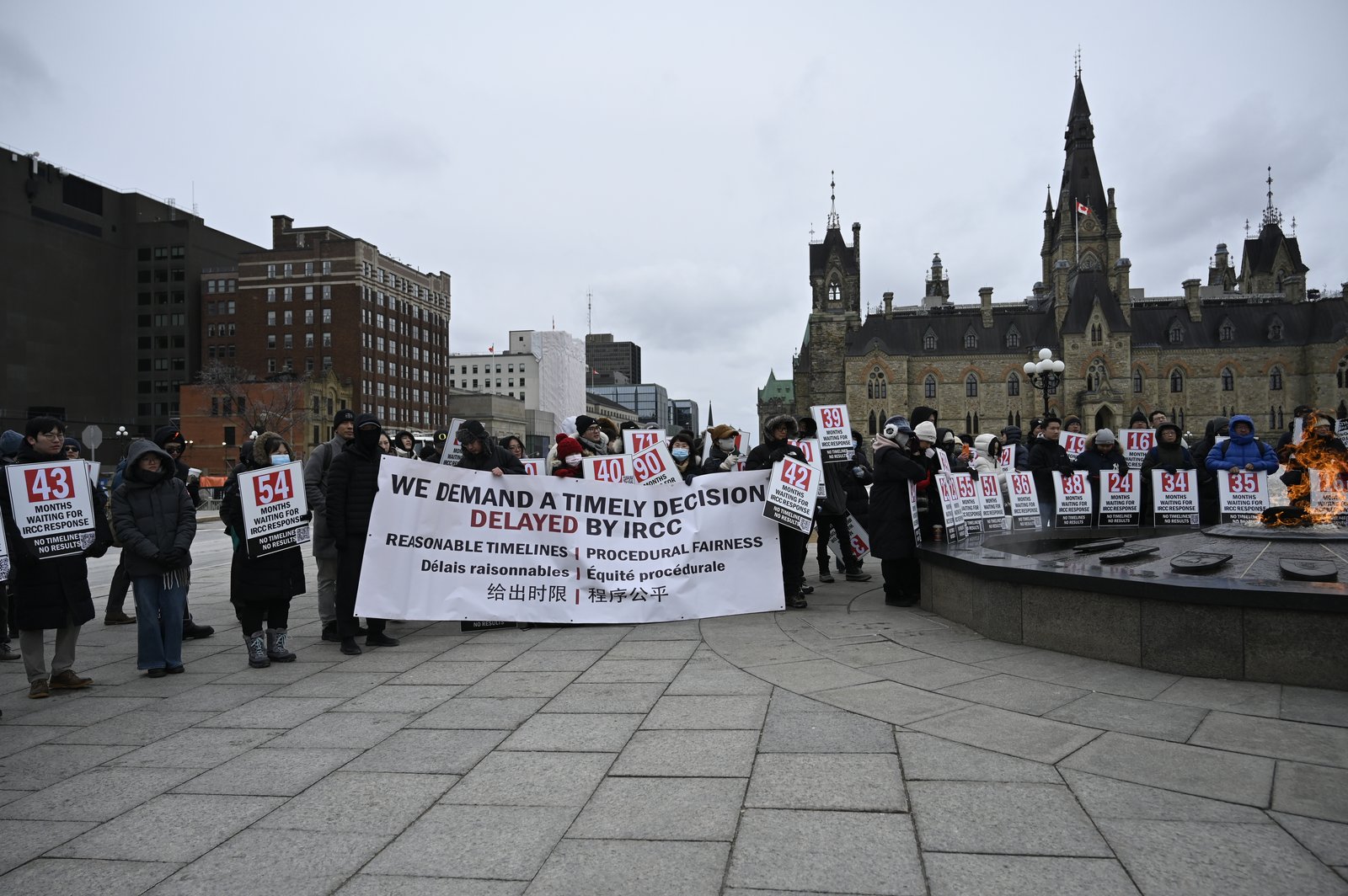 Parliament Hill procession, March 2026
