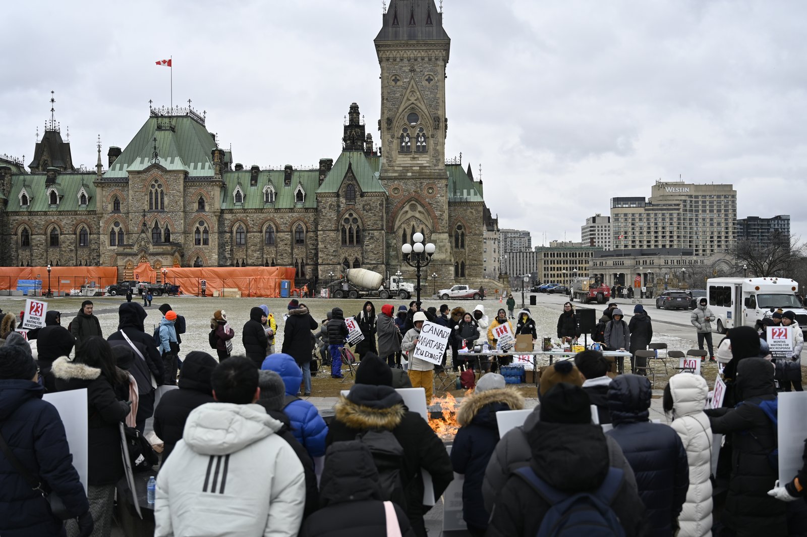 Parliament Hill procession, March 2026